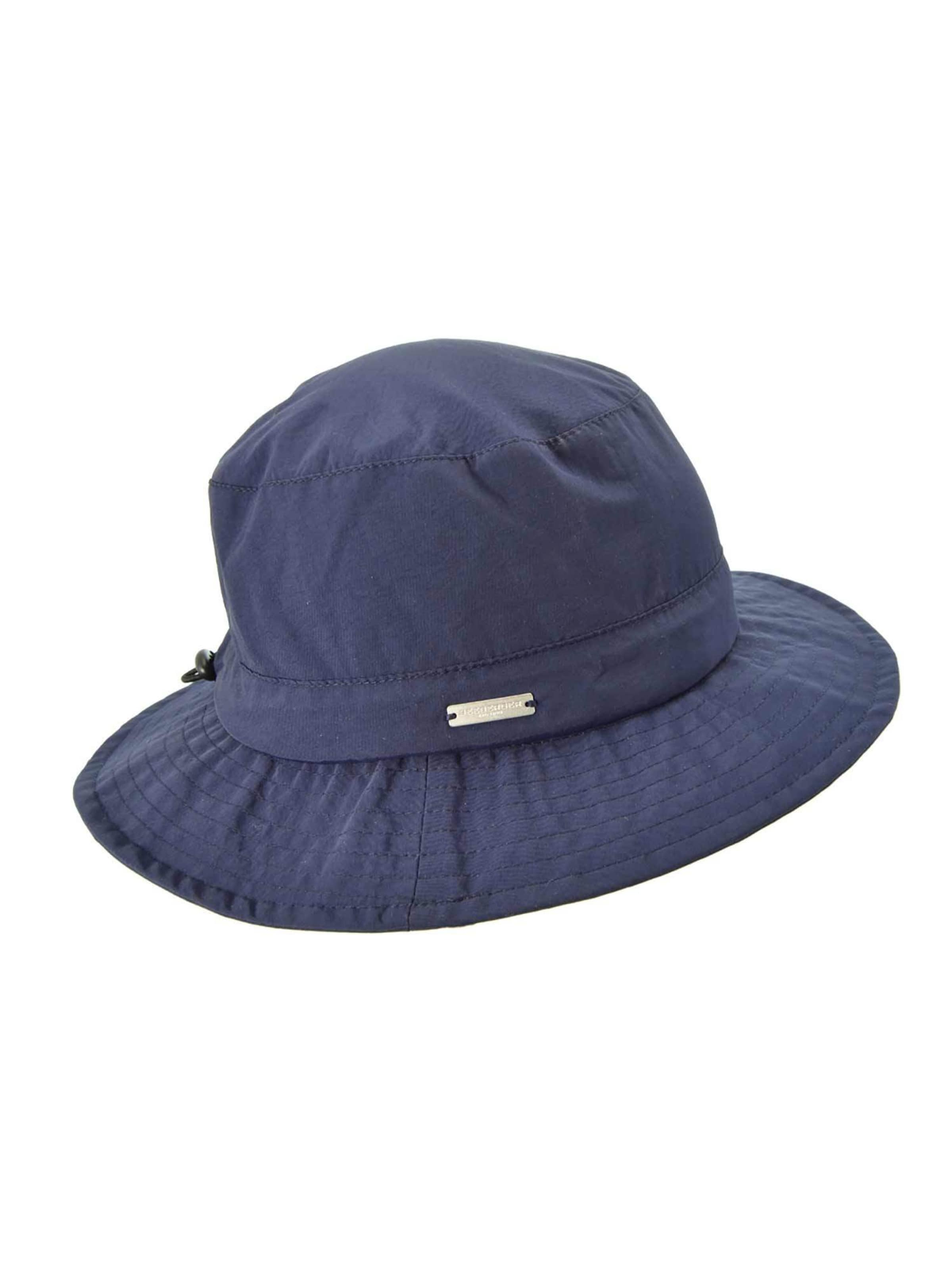 Seeberger Hat 'Hut' in Blue: front
