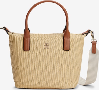 Rankinė 'Popette' iš TOMMY HILFIGER, spalva – smėlio spalva / ruda / balta, Prekių apžvalga