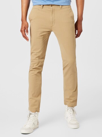 Coupe slim Pantalon chino 'CALIFORNIA' Dockers en beige : devant