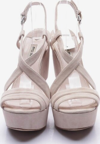 Miu Miu Sandals & High-Heeled Sandals in 39,5 in Pink