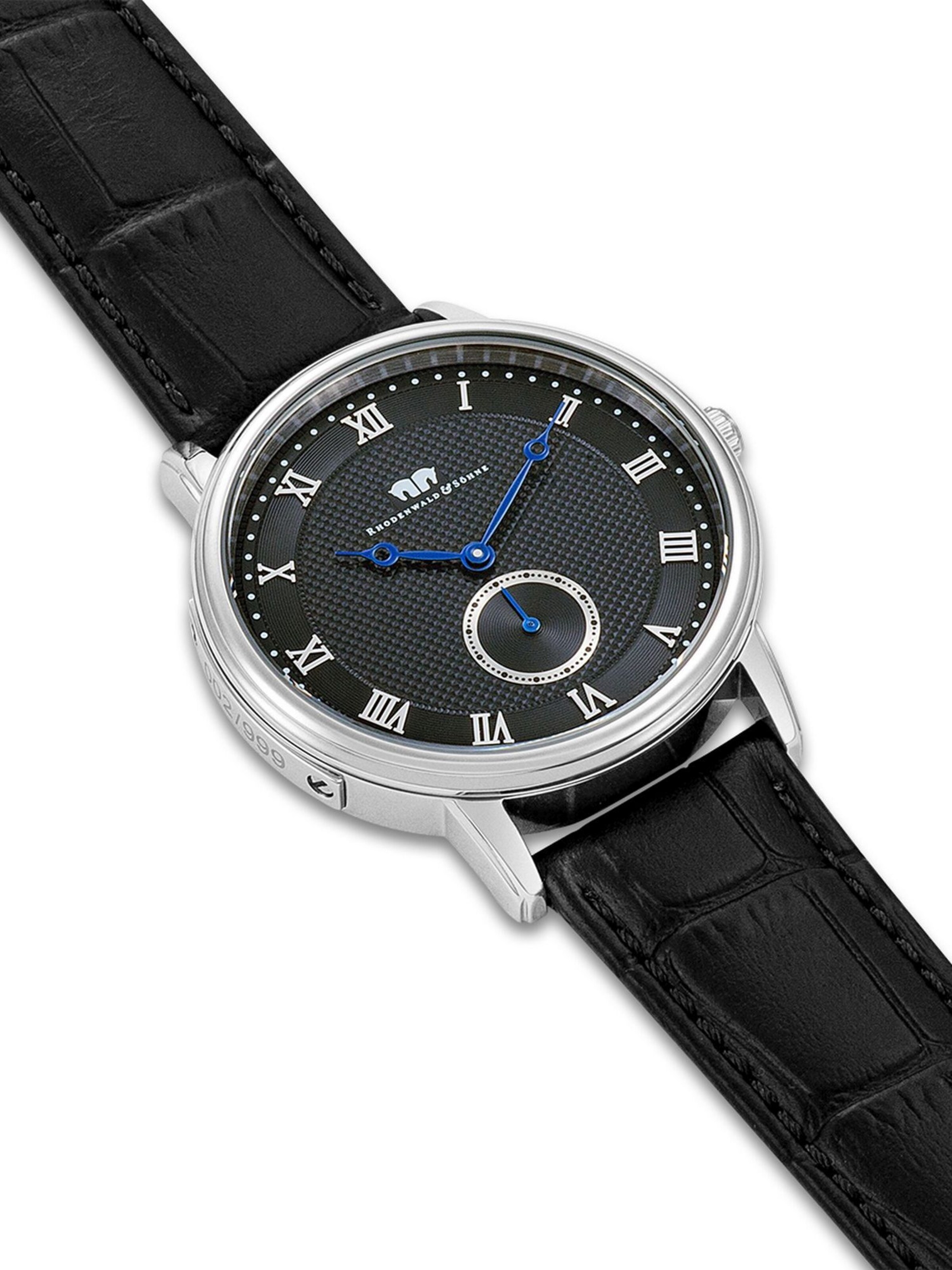 Rhodenwald & Söhne Analoguhr in Schwarz