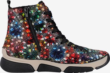 Rieker Lace-Up Ankle Boots in Mixed colors