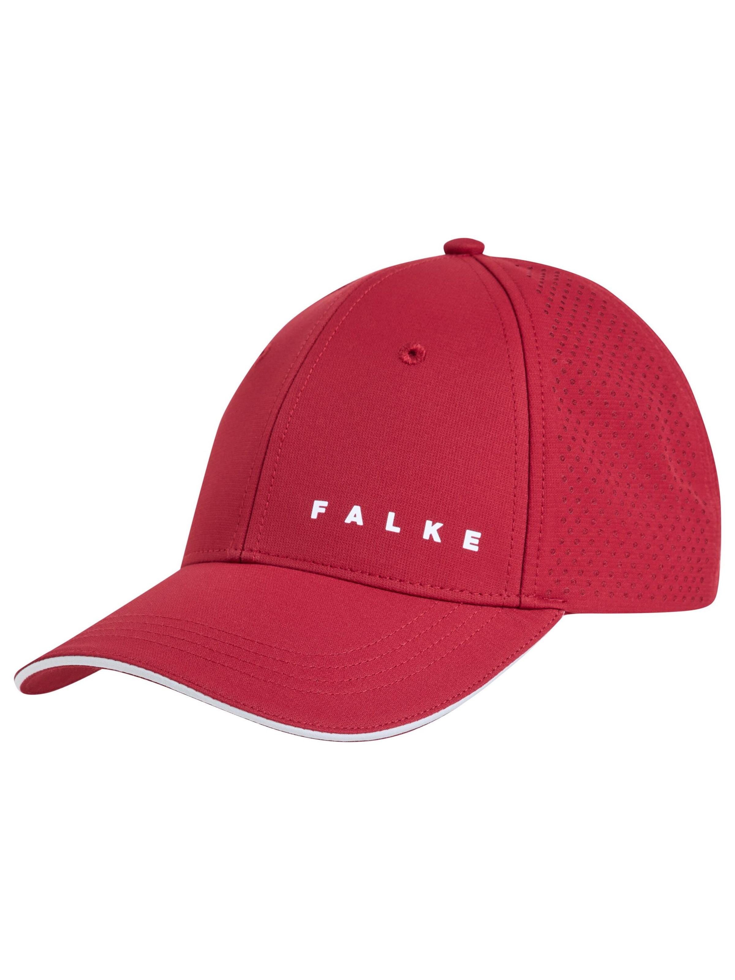 FALKE Athletic Cap in Red: front