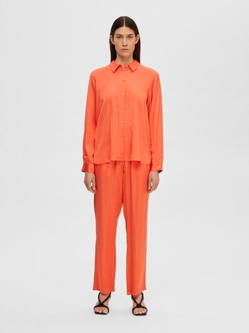 SELECTED FEMME Bluse in Orange