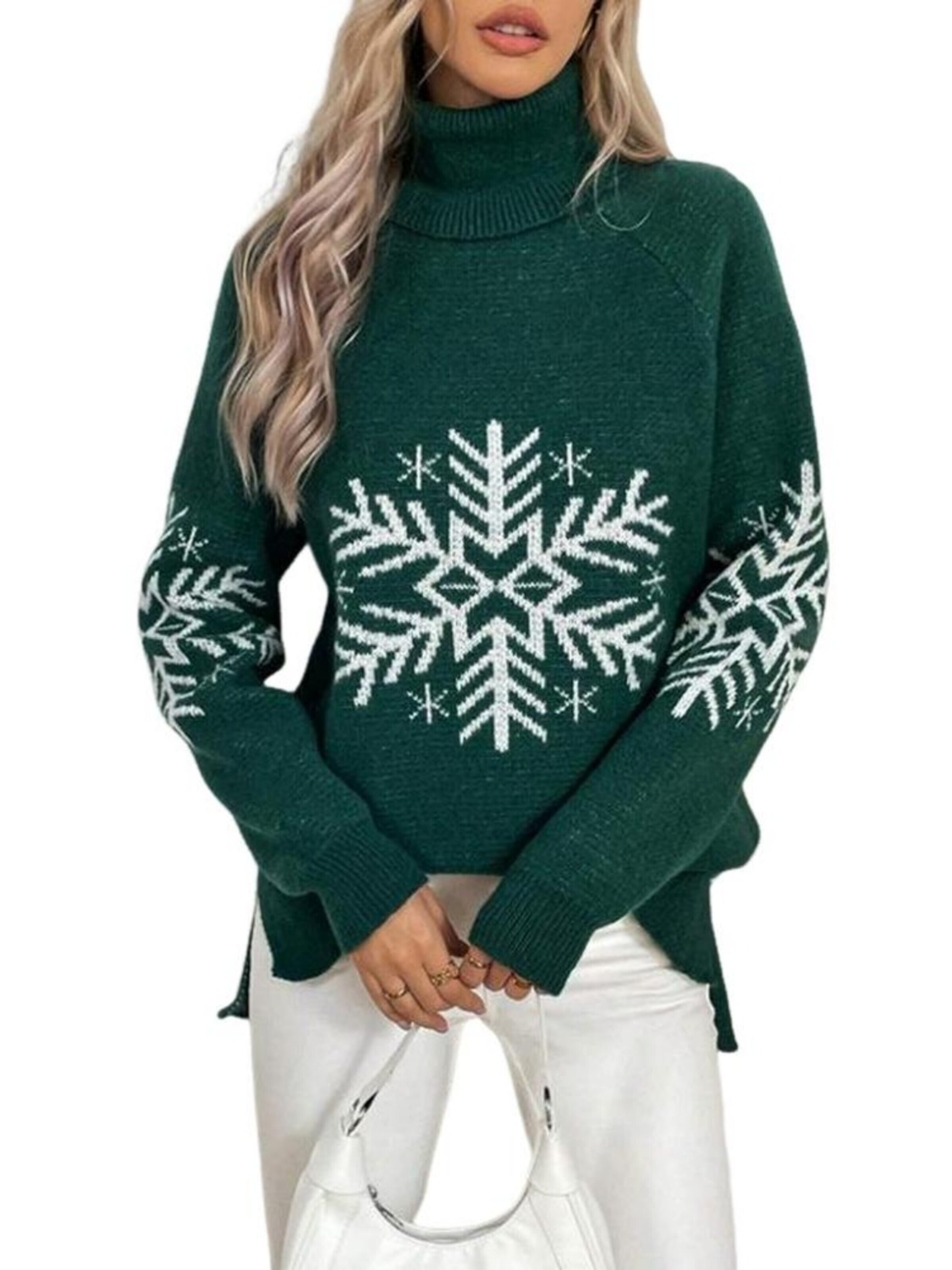 Yesfashion Sweater in Green
