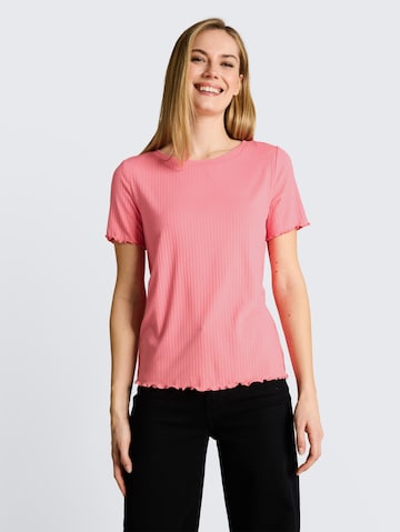 TOM TAILOR Shirt in Pink: front
