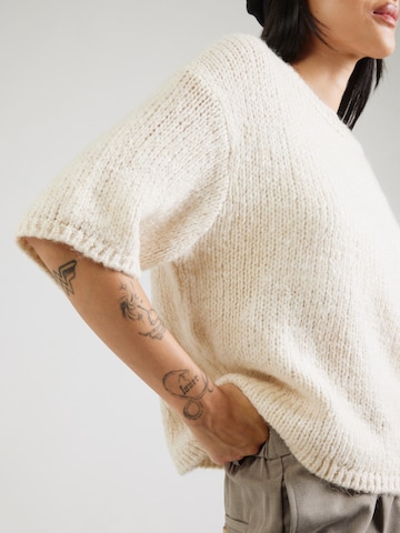 JDY Pullover 'JDYLINEA' in Beige