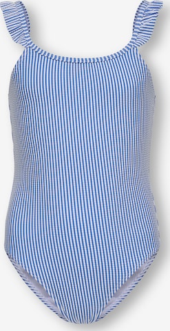 Maillot de bain ONLY GIRLS en bleu : devant