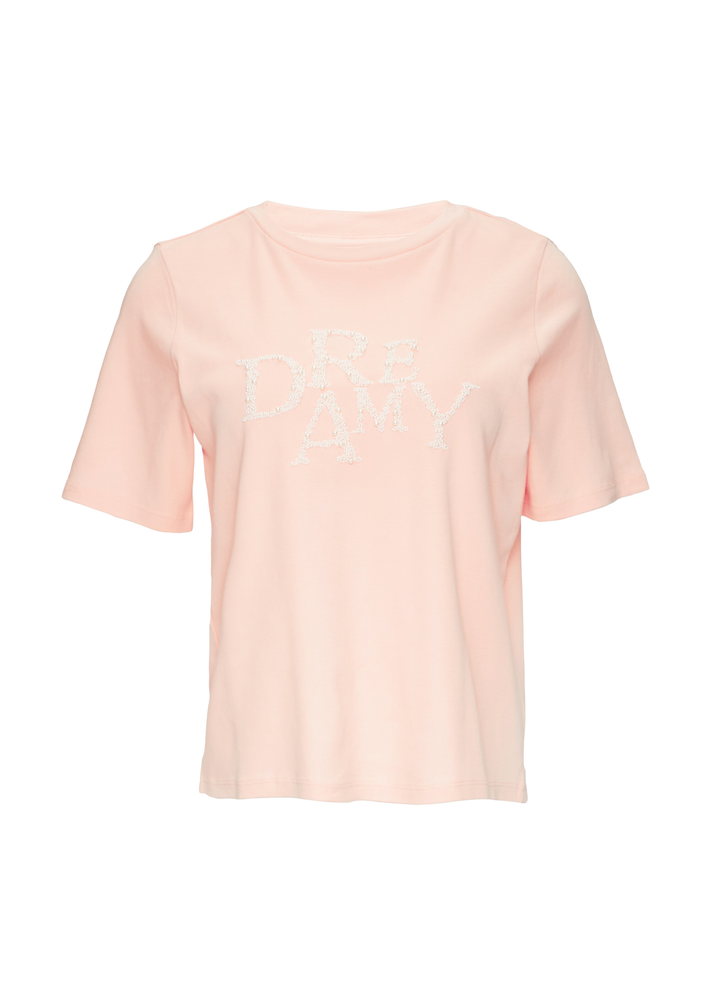 T-shirt s.Oliver BLACK LABEL en rose : devant