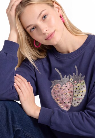Sweat-shirt MYMO en bleu