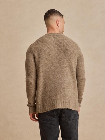 DAN FOX APPAREL Pullover 'Neo' i brun