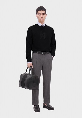Karl Lagerfeld Суичър в черно
