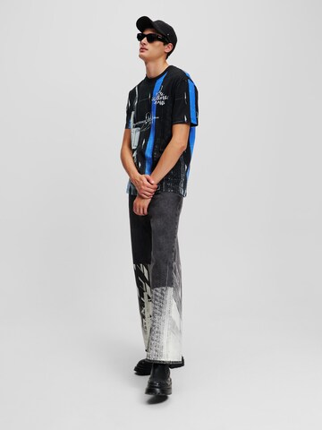 Maglietta ' Tokyo' di KARL LAGERFELD JEANS in nero