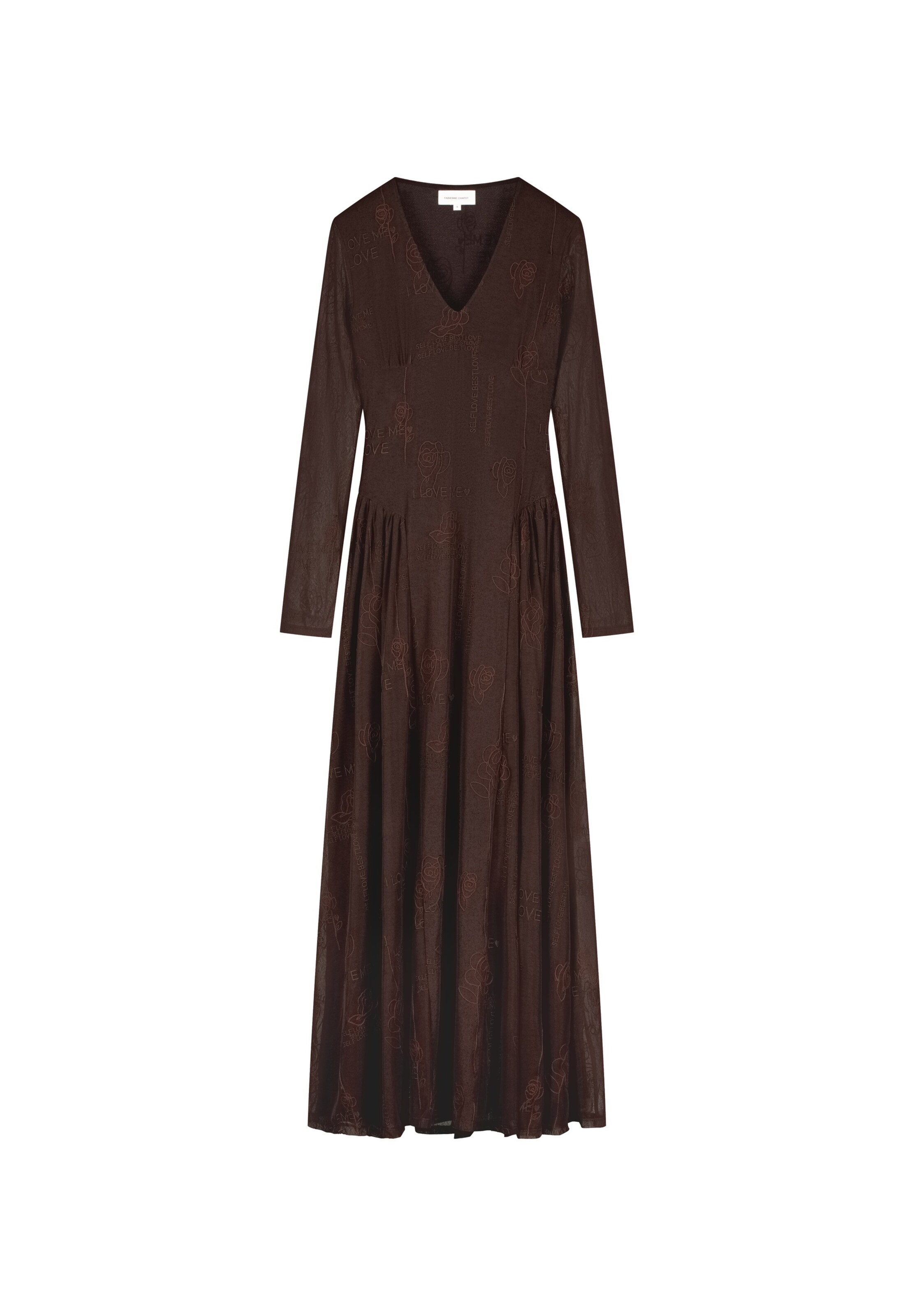 Fabienne Chapot Dress in 36 in Brown, Item view