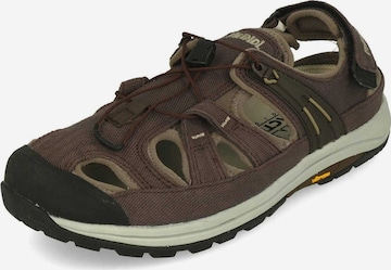 MEINDL Sandals in Brown: front