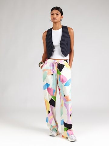 NÜMPH Wide Leg Hosen 'ADELINE' in Pink