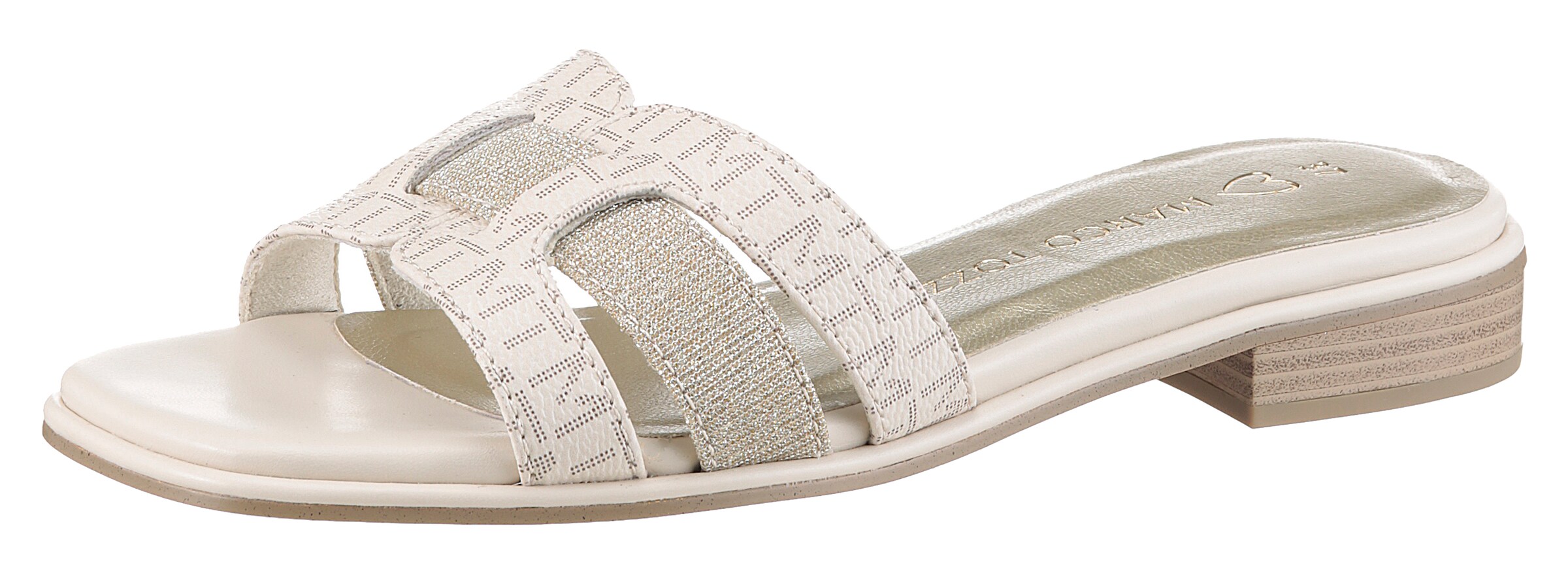 MARCO TOZZI Mules in Beige: front