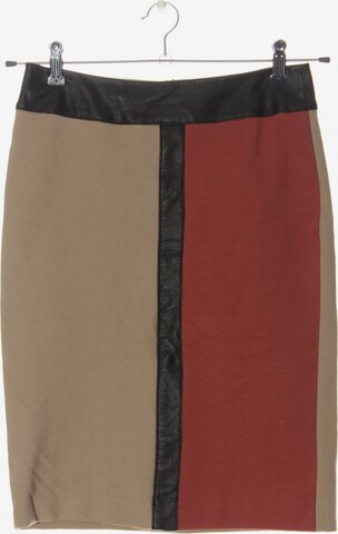 Bandolera Skirt in XS in Brown: front
