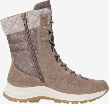 TAMARIS Lace-Up Boots in Brown