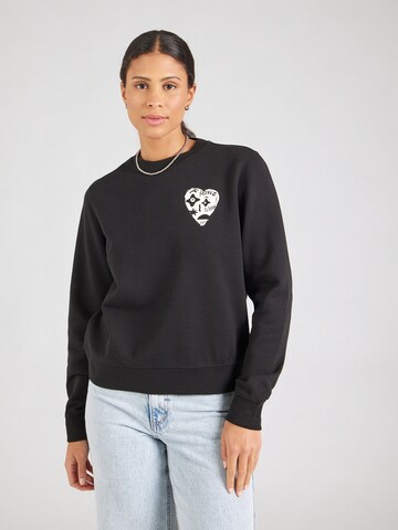 Sweat-shirt SCOTCH & SODA en noir : devant