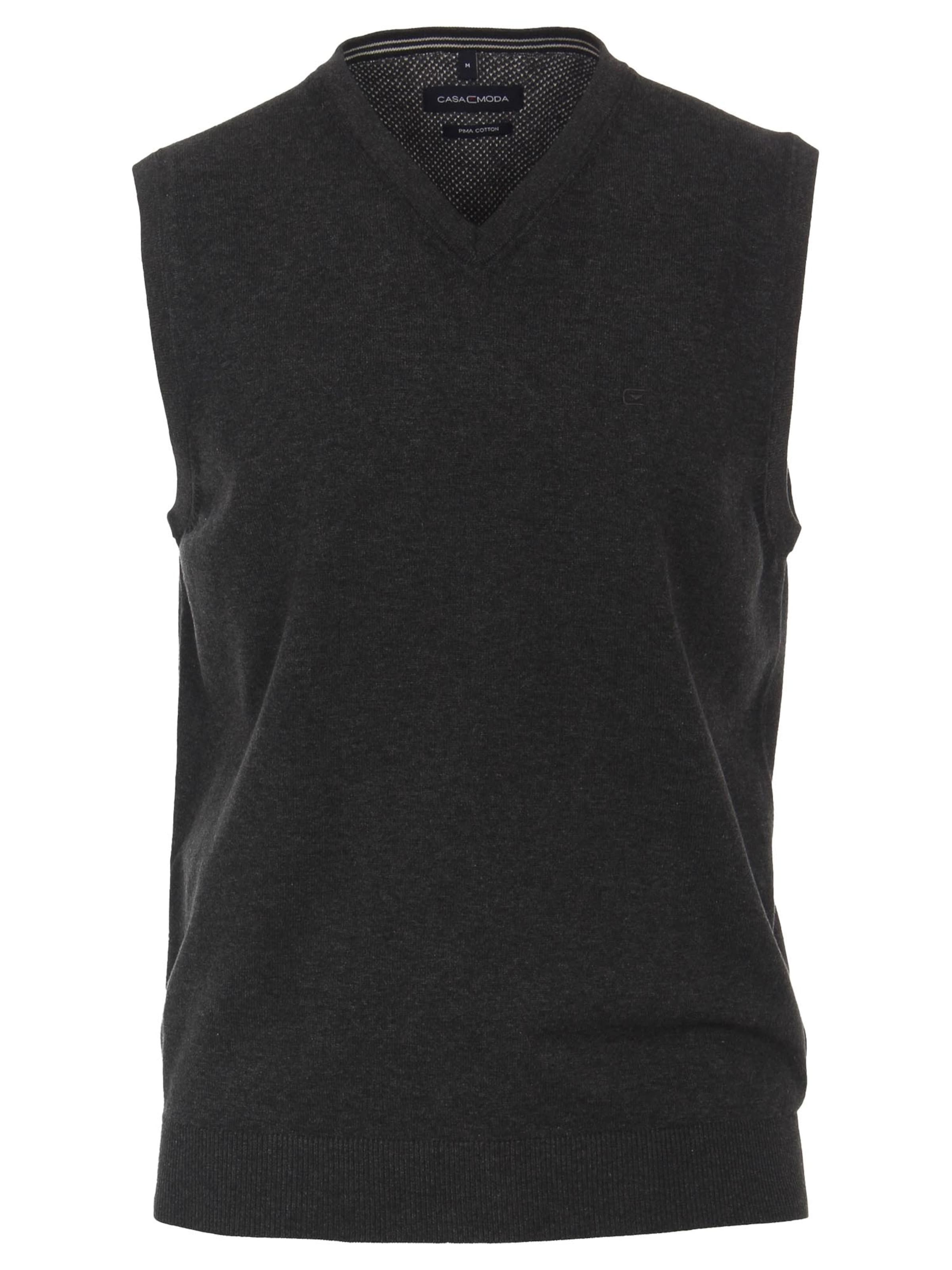 CASAMODA Pullover 'Basic'‌‌‌‌‌‌ in Grau: Vorderseite