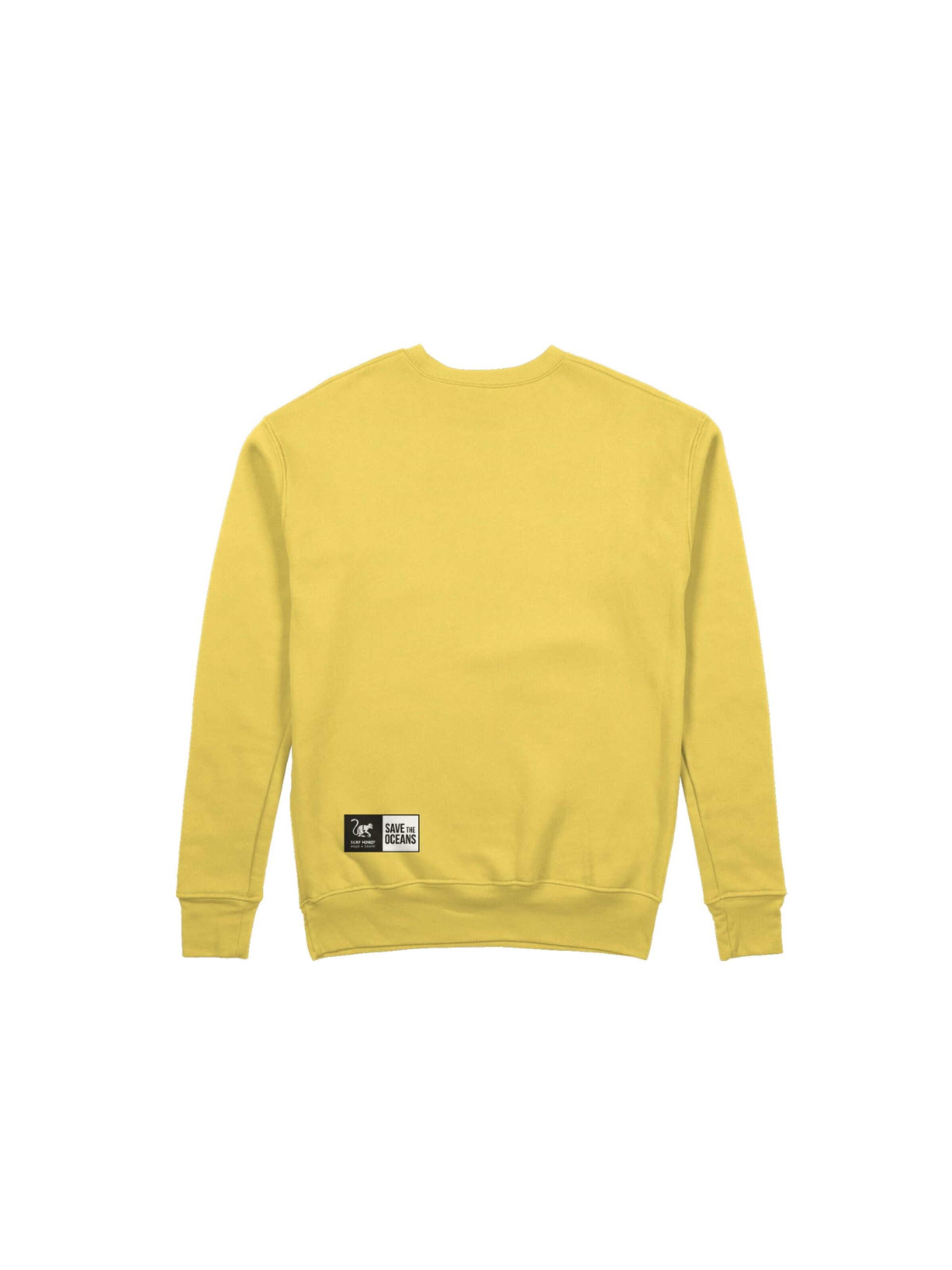 Surf Monkey Sweatshirt‌‌‌‌‌‌ in Gelb