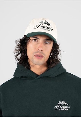 Prohibited Kšiltovka 'Leaf' – bílá