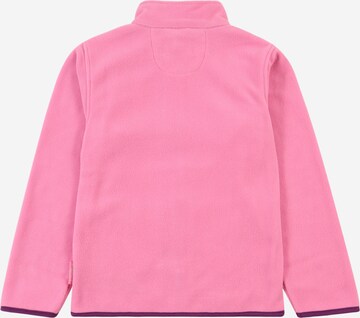 PLAYSHOES Regular fit Fleece jas in Roze