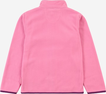 PLAYSHOES Regular fit Fleece jas in Roze