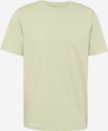 KnowledgeCotton Apparel T-Shirt 'ALDER'  (GOTS) in Grün: predná strana