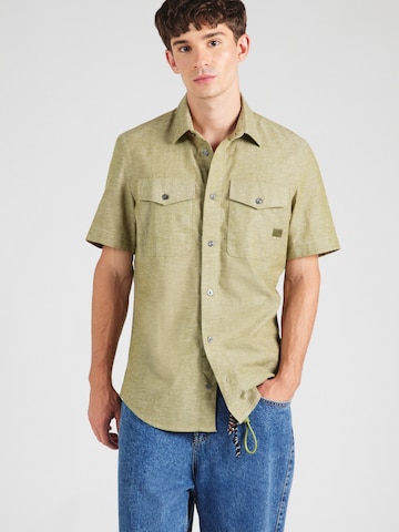 Slim fit Cămașă de la G-STAR pe verde: față
