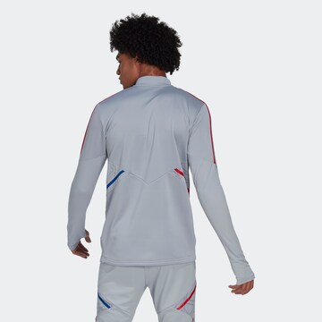ADIDAS PERFORMANCE Athletic Sweatshirt 'Olympique Lyon Tiro 21' in Grey