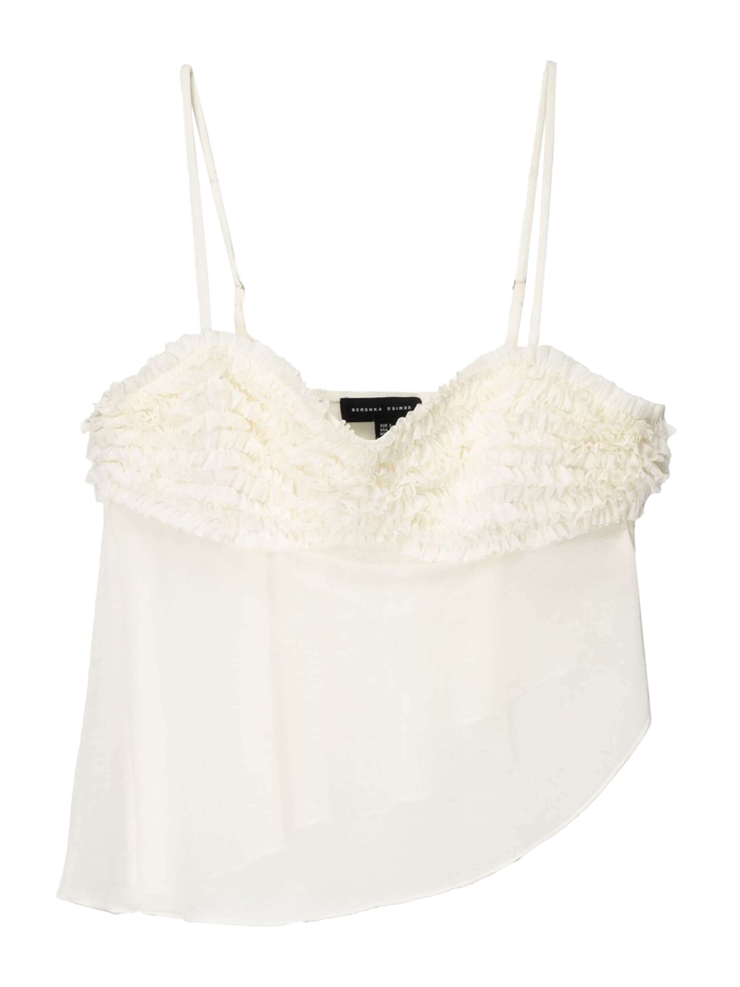 Bershka Overdel i ecru, Produktvisning