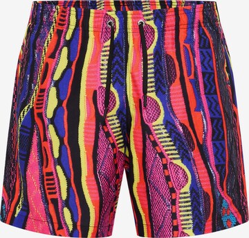 Carlo Colucci Board Shorts ' DeLuca ' in Mixed colors: front