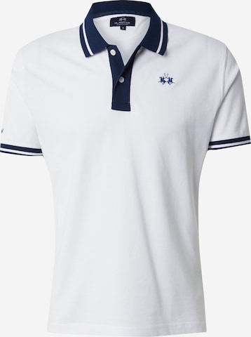 T-Shirt La Martina en blanc : devant