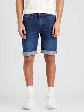 BLEND Regular Shorts in Blau: predná strana