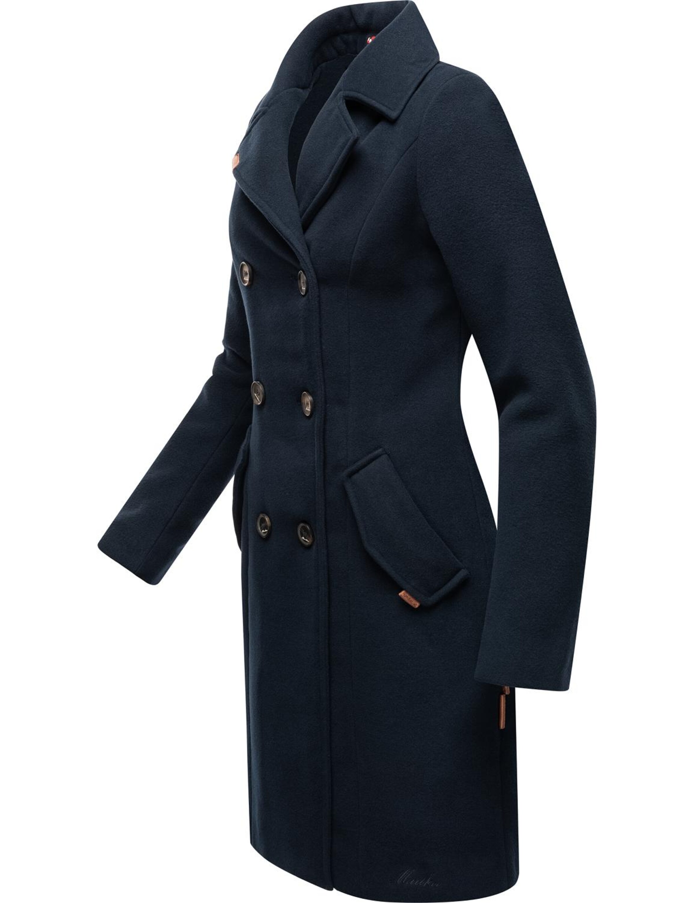 MARIKOO Overgangsfrakke 'Nanakoo' i blå