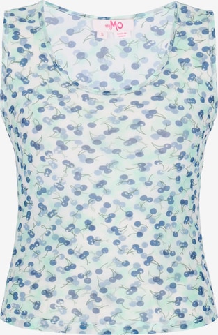 MYMO Top in Blau: Vorderseite