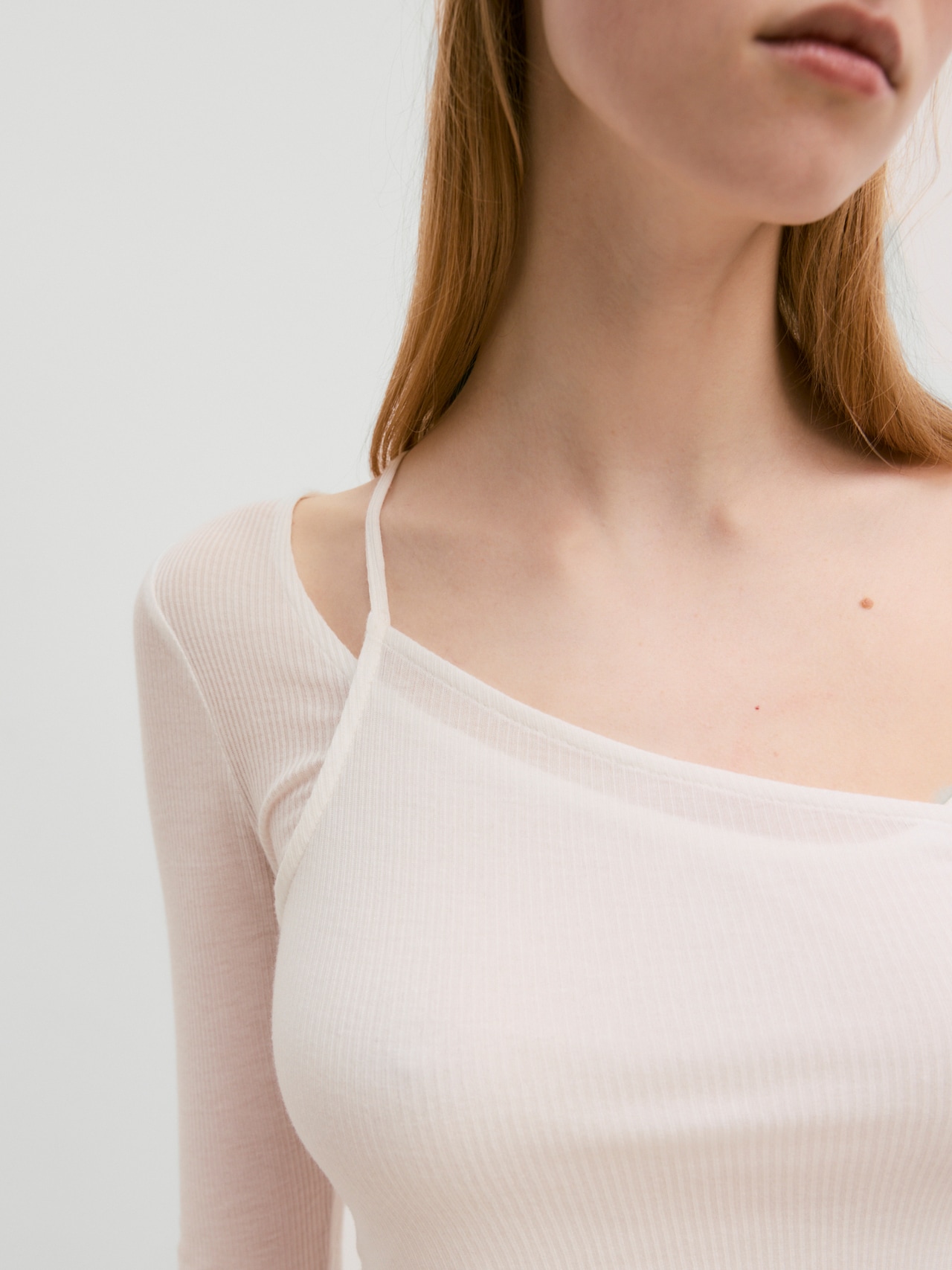 EDITED Shirt 'Yasmine' Wit