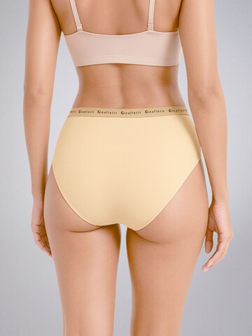 LEAFLETIC Panty 'Leafletic Mid Rise Brief' in Beige