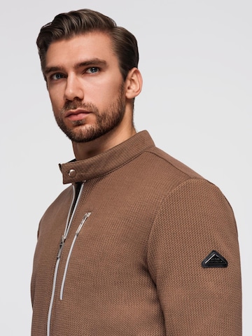 Ombre Between-season jacket in Brown