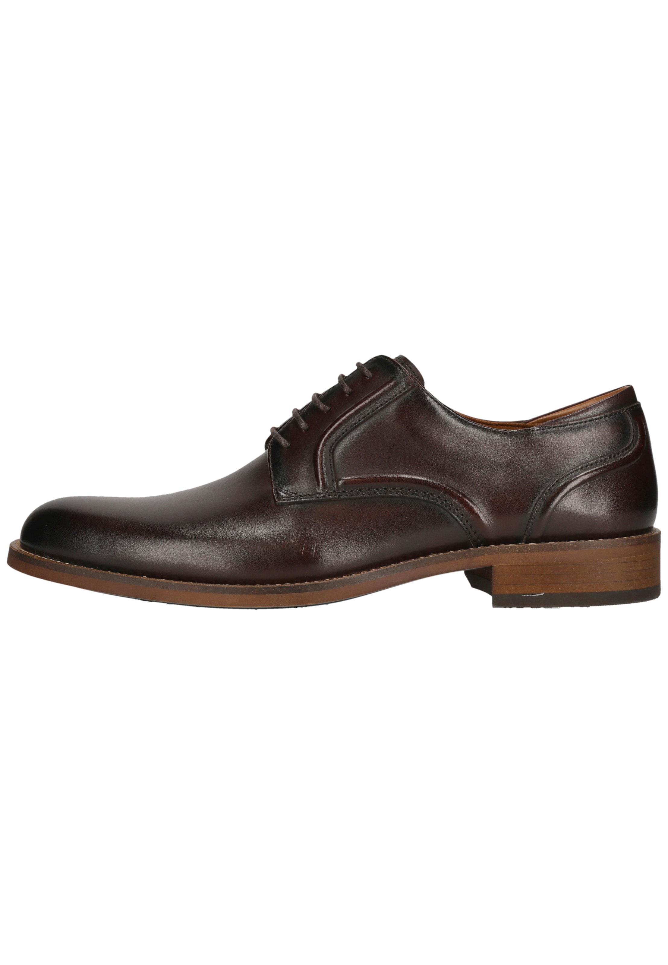 CLARKS Businessschuhe 'CraftRemi Lace' in Braun