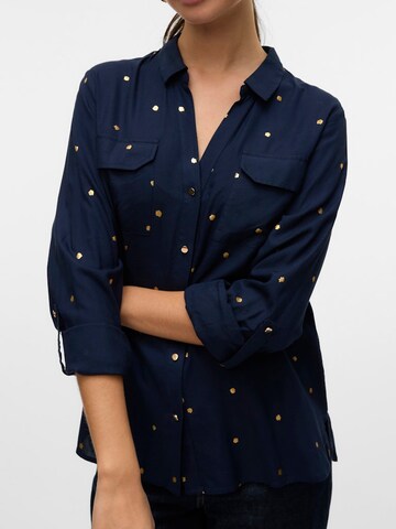 VERO MODA Блузка 'VMVIDELLA' в Синий