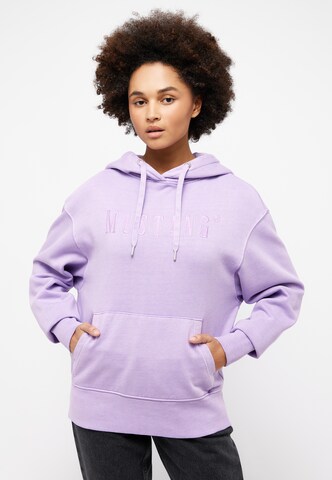 MUSTANG Sweatshirt in Lila: predná strana