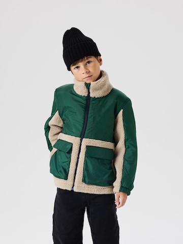 NAME IT - Chaqueta de entretiempo 'NKMMONICO' en verde: frente