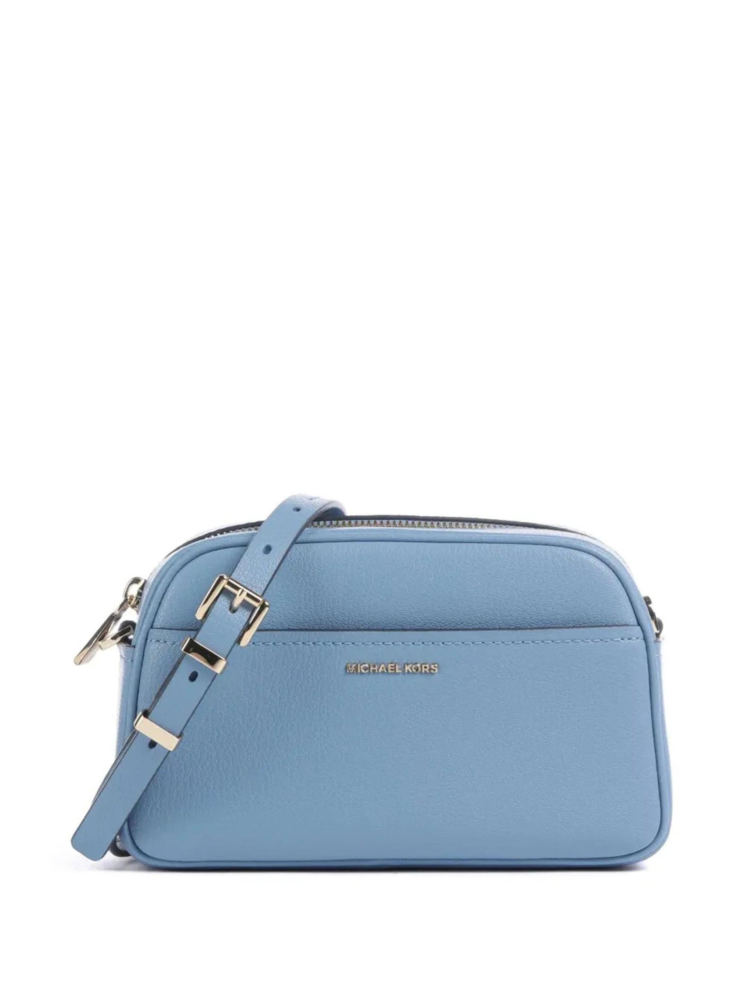 Sac bandoulière Michael Kors en bleu : devant