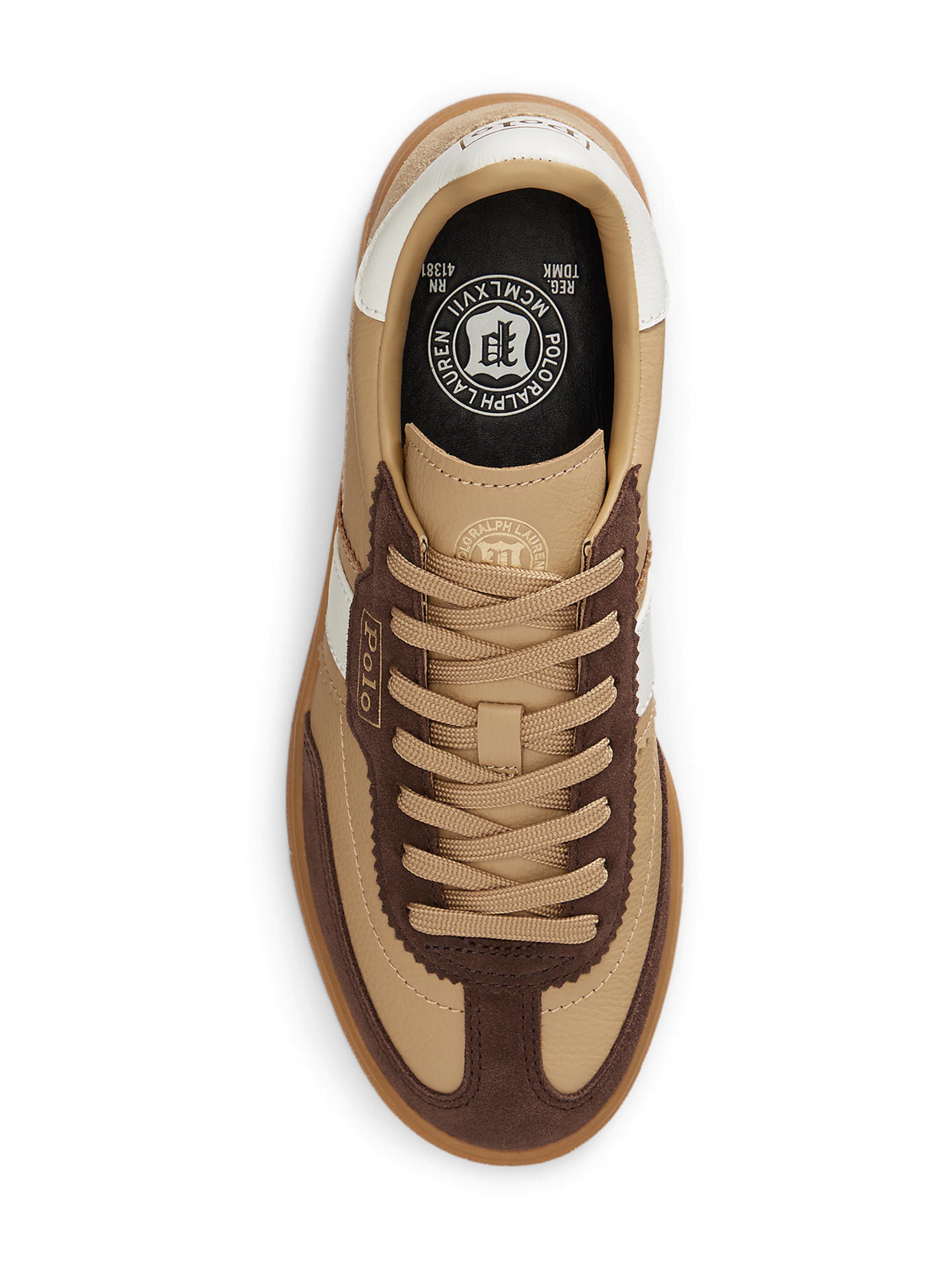 Polo Ralph Lauren Низкие кроссовки 'BEDFORD' в Бежевый