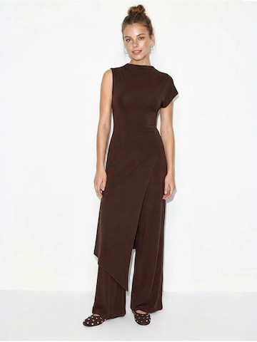 Bianco Lucci Jumpsuit in Bruin