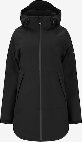 Weather Report Performance Jacket in Black: front