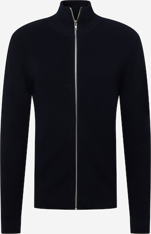 Clean Cut Copenhagen Knit Cardigan 'Mario' in Blue: front